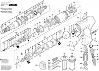 Bosch 0 607 452 409 550 WATT-SERIE Pn-Screwdriver - Ind. Spare Parts
